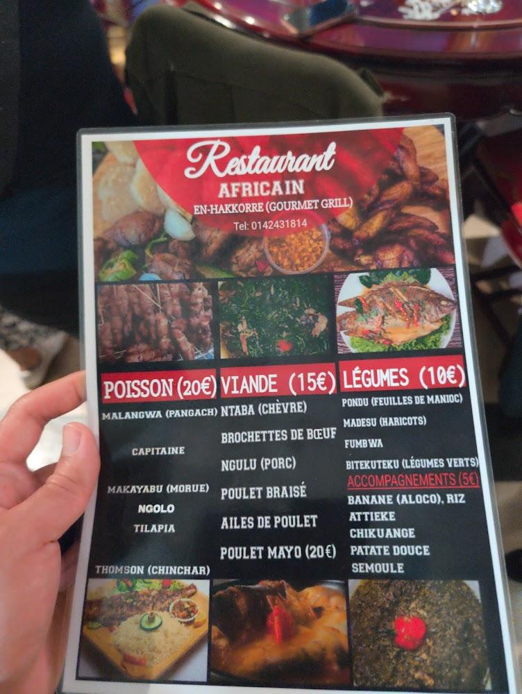 Gourmet Grill EN-HAKKORRE - Menu Image 2